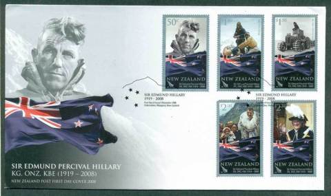 New-Zealand-2008-Sir-Edmund-Hillary-FDC-Lot28108