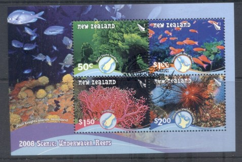 New-Zealand-2008-Underwater-Reefs-MS-CTO-FDI