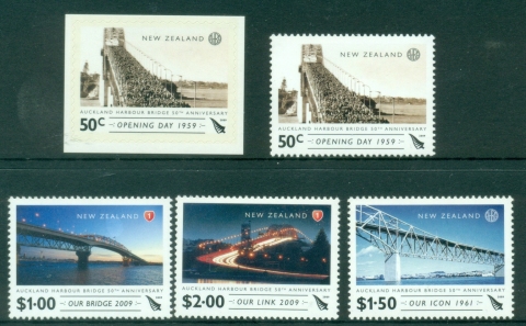 New-Zealand-2009-The-50th-Anniversary-of-the-Auckland-Harbour-Bridge-MUH