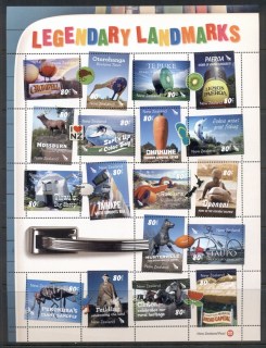 New-Zealand-2014-Legendary-Landmarks-sheetlet-MUH