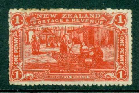 New-Zealand-1906-1d-Christchurch-Exhibition-Spacefiller-thin