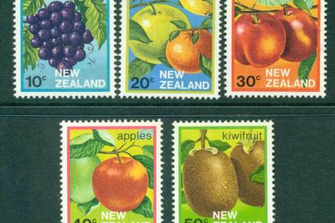 New-Zealand-1982-Friut-5-MUH-Lot28662