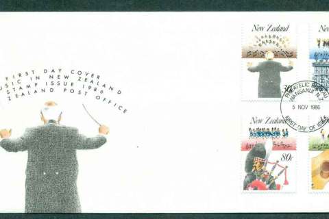 New-Zealand-1986-Music-FDC-lot50432