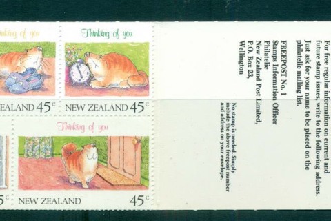 New-Zealand-1991-Thinking-of-You-45c-Booklet-MUH-lot53159