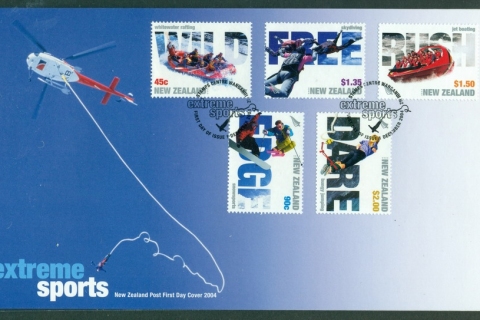 New-Zealand-2004-Extreme-Sports-FDC-Lot19008