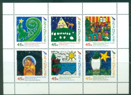 New-Zealand-2006-Christmas-Childrens-Drawings-MS-Muh