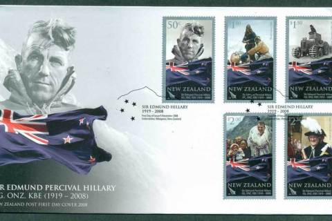 New-Zealand-2008-Sir-Edmund-Hillary-FDC-Lot28108