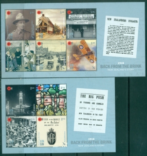 New-Zealand-2018-World-War-I-Back-from-the-Brink-2x-MS-MUH