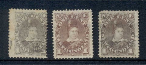 Newfoundland-1880-96-Prince-Edward-VII-brown-3xshades