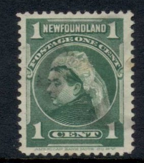 Newfoundland-1897-1901-1c-QV-green-FU