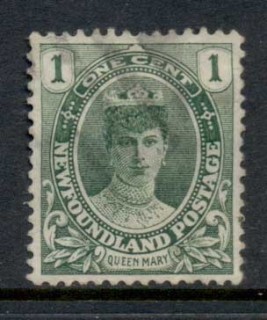 Newfoundland-1911-Royal-Family-1c-Queen-Mary-FU