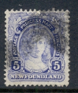 Newfoundland-1911-Royal-Family-Princess-Mary-5c-FU