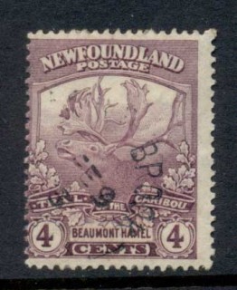 Newfoundland-1919-4c-Caribou-FU