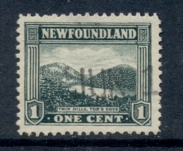 Newfoundland-1923-24-Pictorials-1c-FU