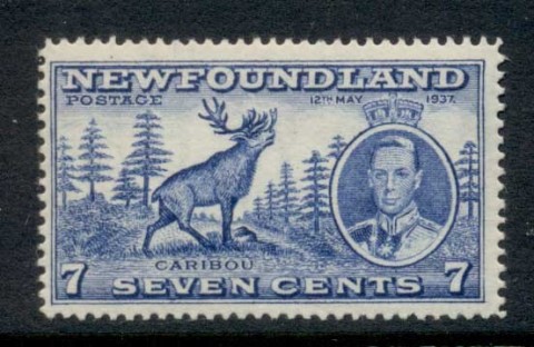 Newfoundland-1937-KGVI-Pictorial-7c-MUH