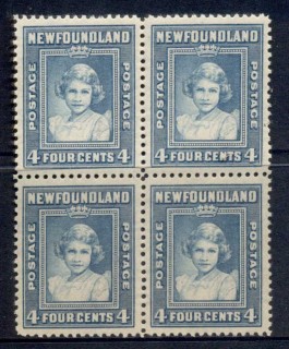 Newfoundland-1938-Royal-Family-4c-toned-gum-Blk4-MLH