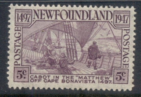 Newfoundland-1947-Cabots-Arrival