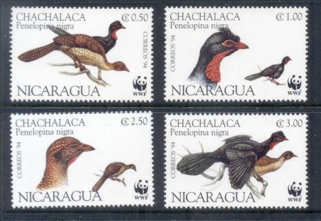 Nicaragua-1994 WWF Highland Quail, bird