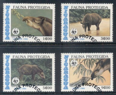 Nicaragua-1985-WWF Central American Tapir