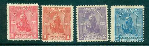 Nicaragua-1899-Justice-Asst-faults-4MH-lot43158