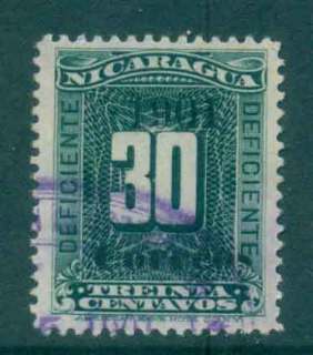 Nicaragua-1901-Opt-on-Postage-Due-30c-FU-Lot46771