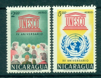 Nicaragua-1962-UNESCOMLH-lot35497