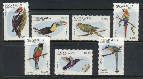 Nicaragua-1981-Birds-MUH