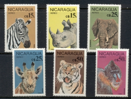 Nicaragua-1983-Zoo-Animals-MUH