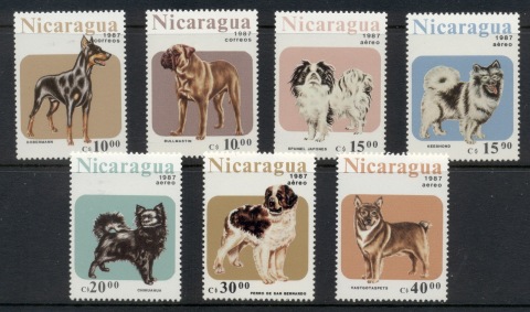 Nicaragua-1987-Dogs-MUH