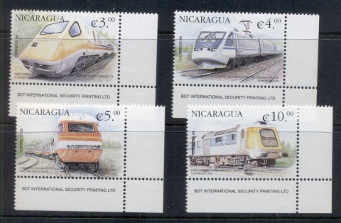 Nicaragua-1999-Trains-of-the-World-MUH