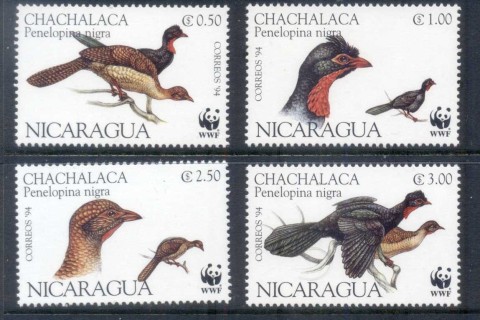 Nicaragua-1994 WWF Highland Quail, bird