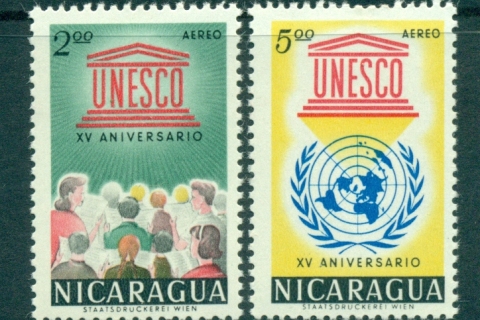 Nicaragua-1962-UNESCOMLH-lot35497
