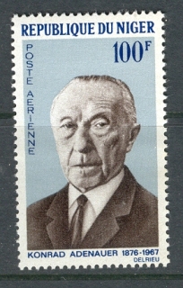 Niger 1967 Konrad Adenauer