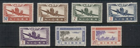 Niger 1942 Airmail to 20f