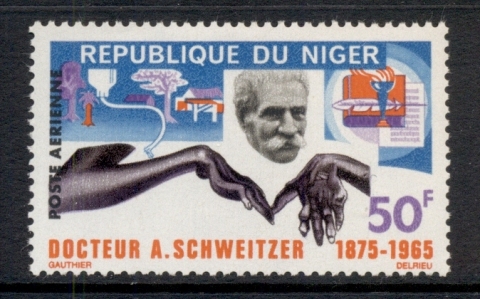 Niger 1966 Albert Schweitzer