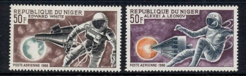 Niger 1966 Space Astronauts, White & Leonov