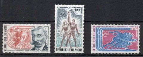 Niger 1971 Modern Olympics 75th Anniv