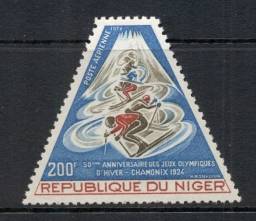 Niger 1974 Winter Olympics 50th Anniv.