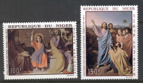 Niger 1967 Paintings by Ingres