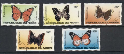 Niger 1983 Insects Butterflies