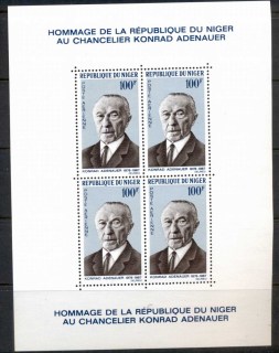 Niger 1976 Konrad Adenauer MS