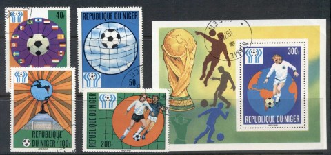 Niger 1978 World Cup Soccer Argentina + MS