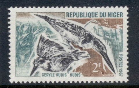 Niger 1967 Bird, Pied Kingfisher 2f