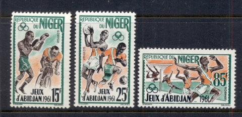 Niger 1961 Abidjan Games