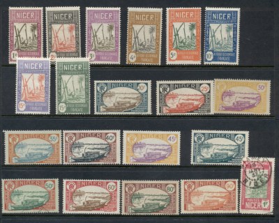 Niger 1926-40 Pictorials Asst Niger 1926-40 Pictorials Asst