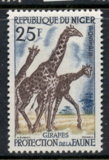 Niger 1959-62 Wildlife 25f