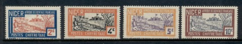 Niger 1927 Postage Dues Pictorial 2,4,5,10c