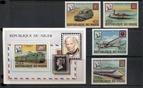 Niger 1979 Sir Rowland Hill Death Centenary +MS