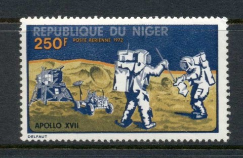 Niger 1972 Apollo 17 Moon Mission