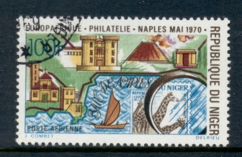 Niger 1970 Europ afrique Philatelic Ex. Naples